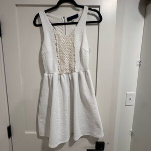 White tea dress